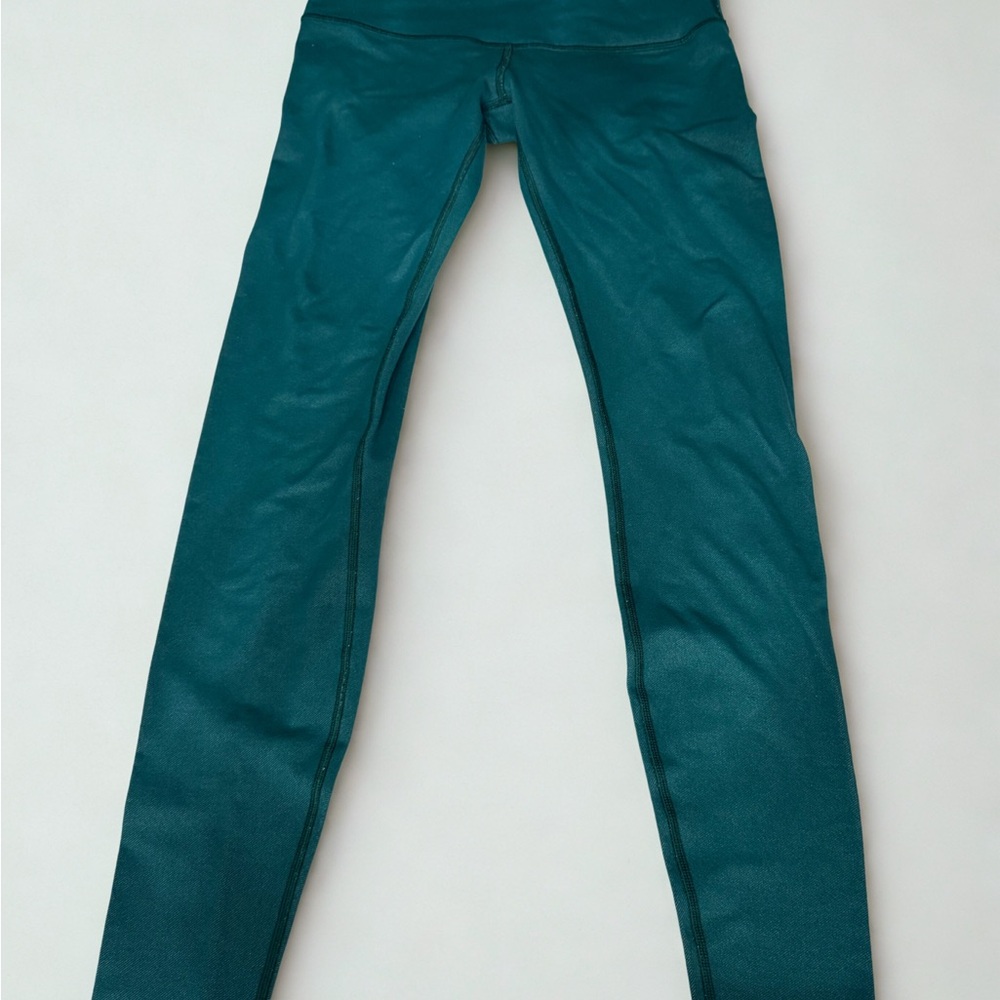 Lululemon Teal High-Waisted Leggings